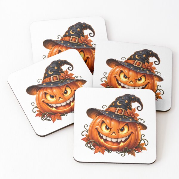 Item preview, Spooky Pumpkin Smile | Funny Halloween Jack-o’-Lantern designed and sold by CalmMandala.