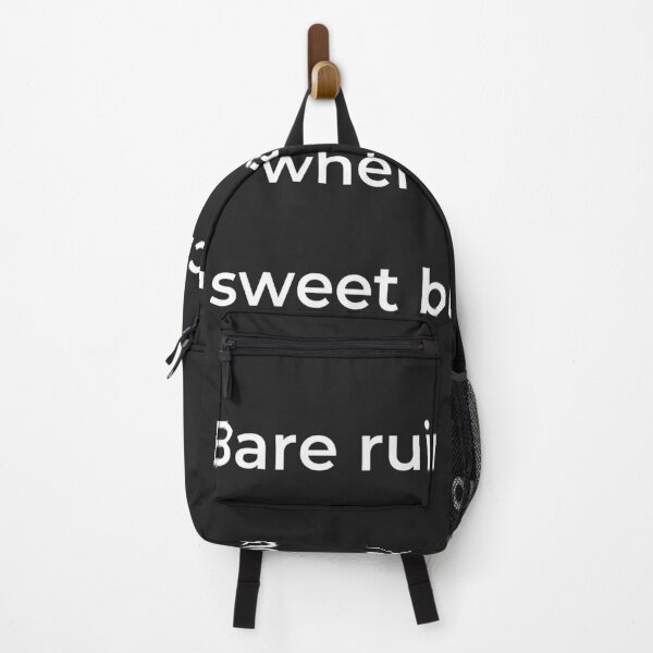 Item preview, “Bare ruin’d choirs, where late the sweet birds sang.” - print white designed and sold by ariksworld.
