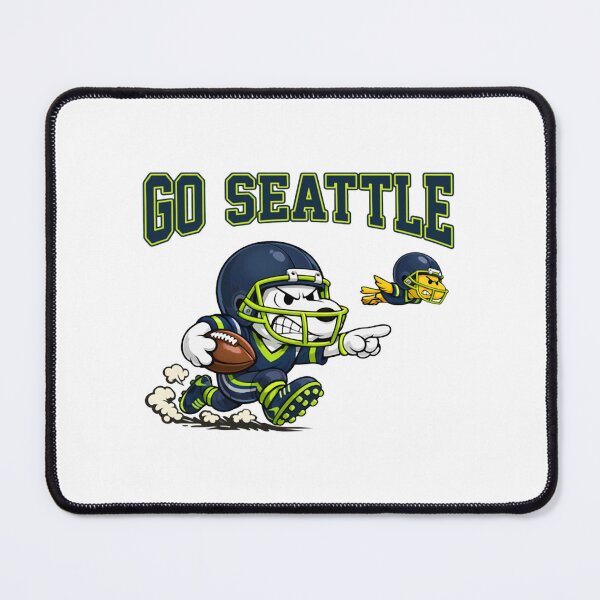 Item preview, Snoopy Football - Seattle Seahawks designed and sold by Nahkolahmom.