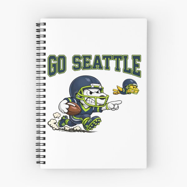 Item preview, Snoopy Football - Seattle Seahawks designed and sold by Nahkolahmom.