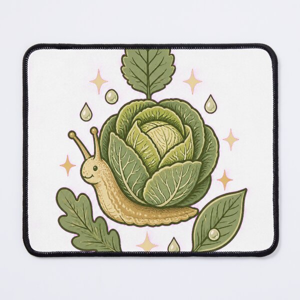 Item preview, Small snail with cabbage shell designed and sold by CalipZO.