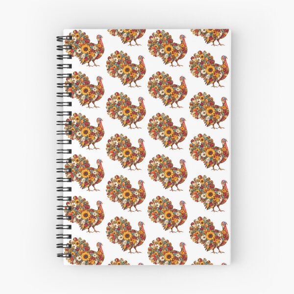 Item preview, Floral Autumn Turkey designed and sold by Giddy Bear Gifts.