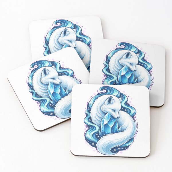 Item preview, Arctic fox with ice crystal designed and sold by CalipZO.