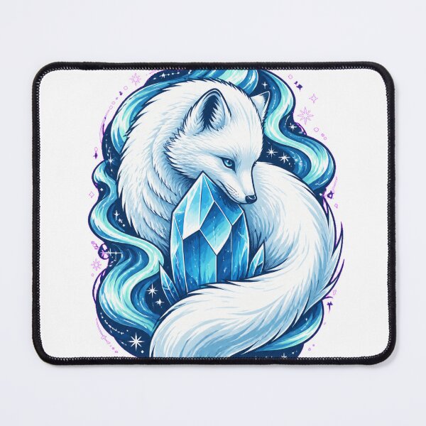 Item preview, Arctic fox with ice crystal designed and sold by CalipZO.