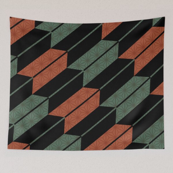 Item preview, Yagasuri – Hidden Asanoha Autumn Grove designed and sold by TexSta.