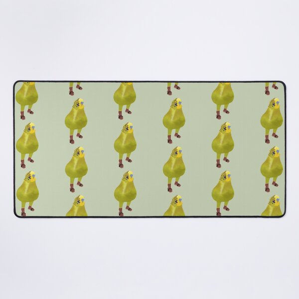 Item preview, Pear Budgie Meme designed and sold by ClumsyPillbug.