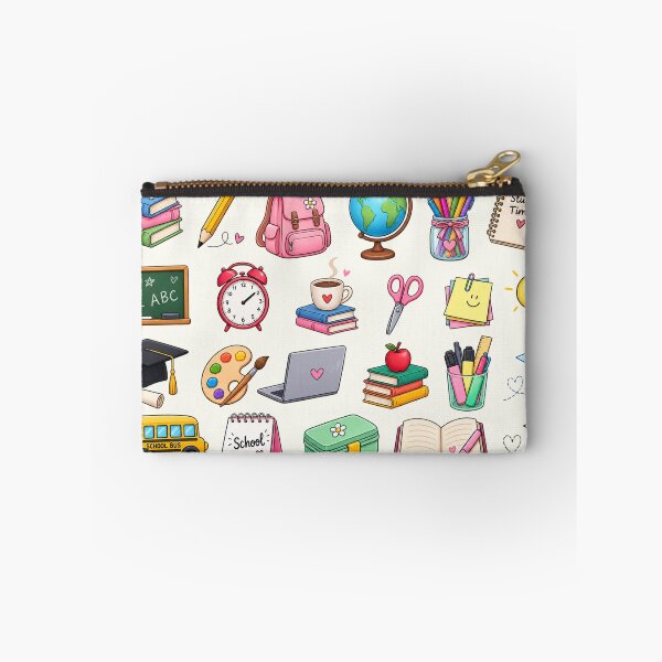Item preview, Cute Back to School School Supplies Pastel Aesthetics designed and sold by Rehnair.