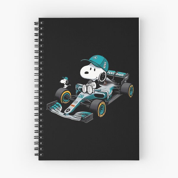 Item preview, Snoopy F1 Racing Driver Mercedess designed and sold by Nahkolahmom.