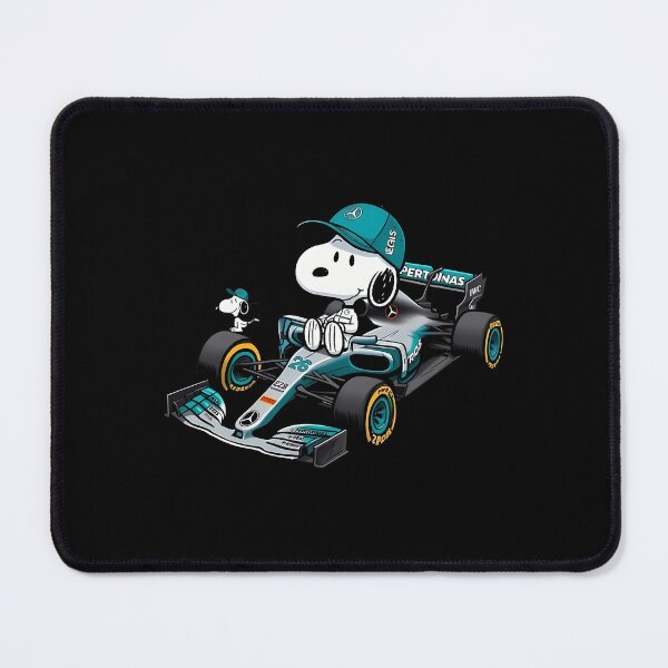 Item preview, Snoopy F1 Racing Driver Mercedess designed and sold by Nahkolahmom.