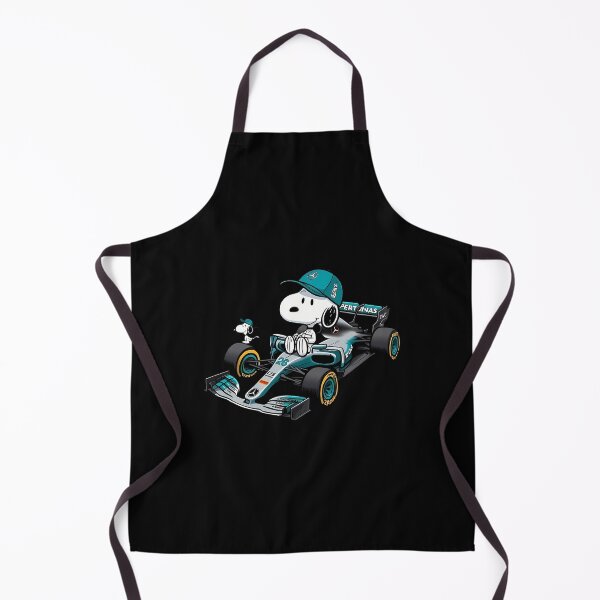Item preview, Snoopy F1 Racing Driver Mercedess designed and sold by Nahkolahmom.