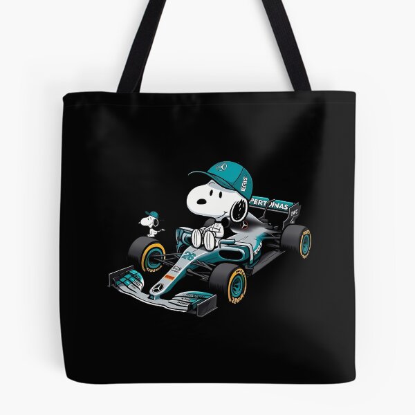 Item preview, Snoopy F1 Racing Driver Mercedess designed and sold by Nahkolahmom.