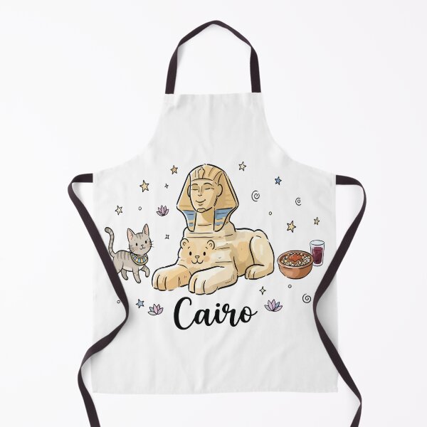 Item preview, Cute Sphinx Cairo Egypt Doodle Art designed and sold by RamyGallery.
