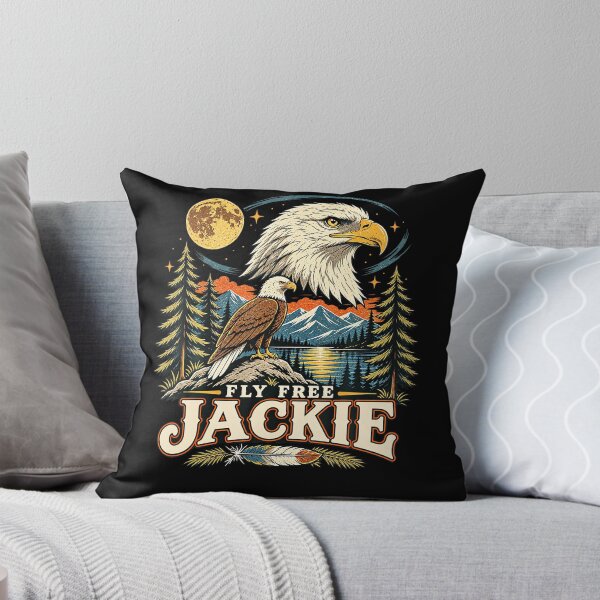 Item preview, Fly High Jackie Bald Eagle Forever Our Queen Memorial designed and sold by HaytamShop.
