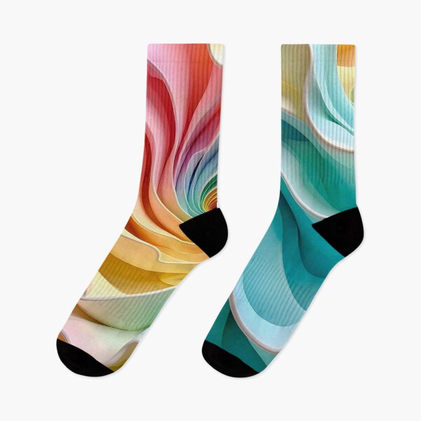 Item preview, Colorful Spiral Pattern in Aqua Pink and Yellow designed and sold by Vicky Brago-Mitchell®.