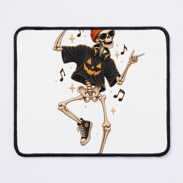 Item preview, Dancing Skeleton | Funny Halloween Music Party Design designed and sold by CalmMandala.