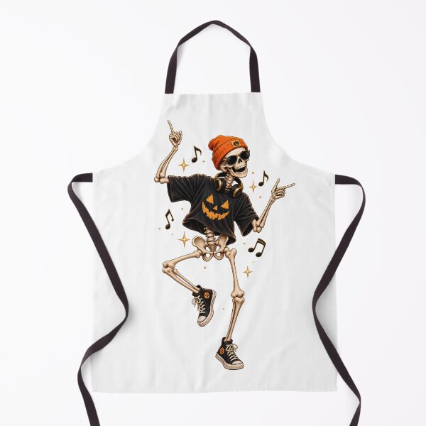 Item preview, Dancing Skeleton | Funny Halloween Music Party Design designed and sold by CalmMandala.