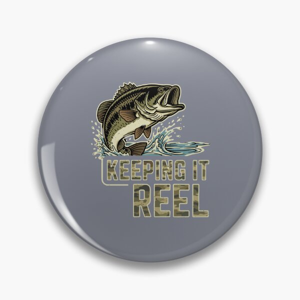 Item preview, Keeping It Reel Fishing Angler Fisherman Humor designed and sold by SofiBlair.