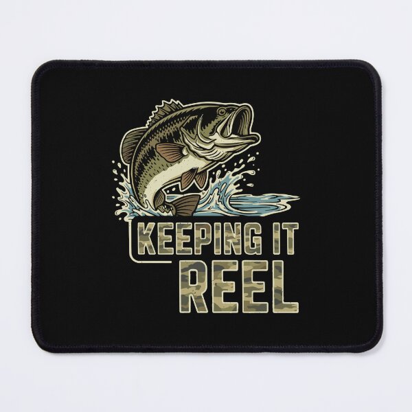 Item preview, Keeping It Reel Fishing Angler Fisherman Humor designed and sold by SofiBlair.