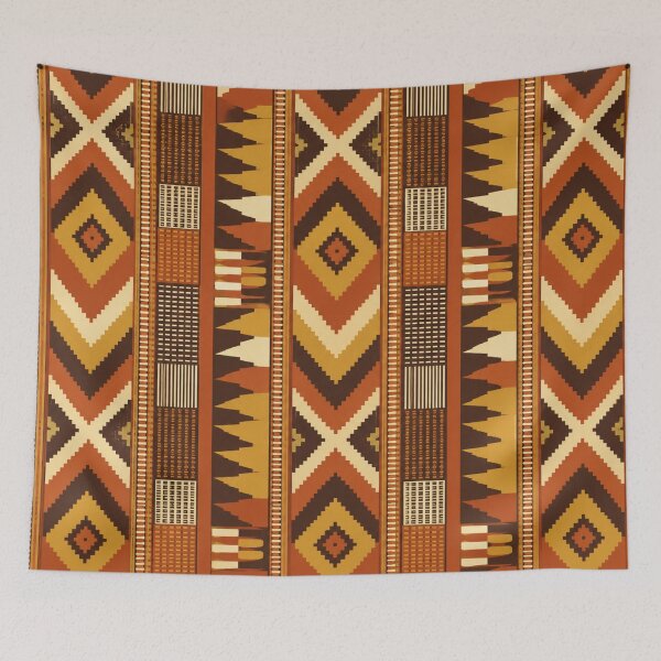Item preview, African Kente Geometric Pattern designed and sold by Myra365Art.