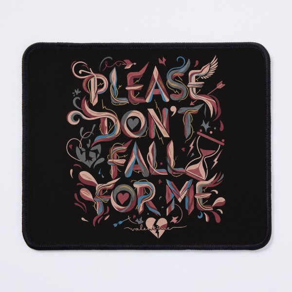 Item preview, Please Don't Fall For Me designed and sold by SkrabinhoArt.