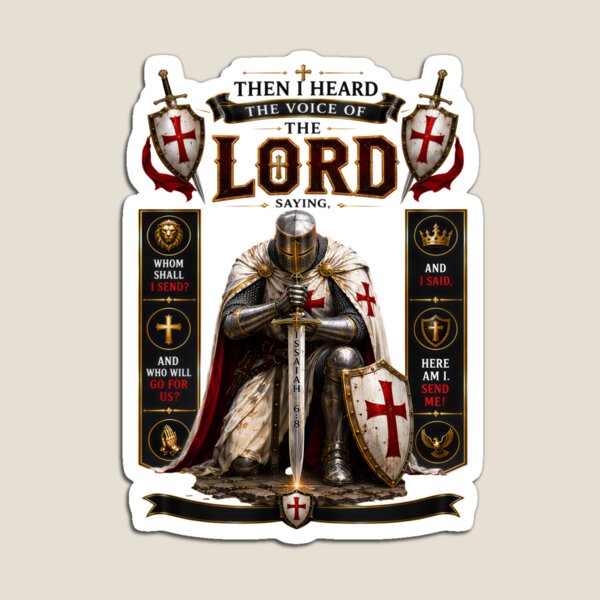 Item preview, Then I Heard The Voice Of The Lord Saying,“Whom Shall I Send? And Who Will Go For Us?” And I Said,“Here Am I.Send Me!” designed and sold by KLERIKSTORE.