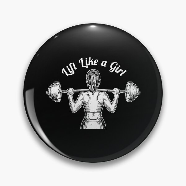 Item preview, Lift Like A Girl Weightlifting Women Fitness Gym designed and sold by PopStars1993.