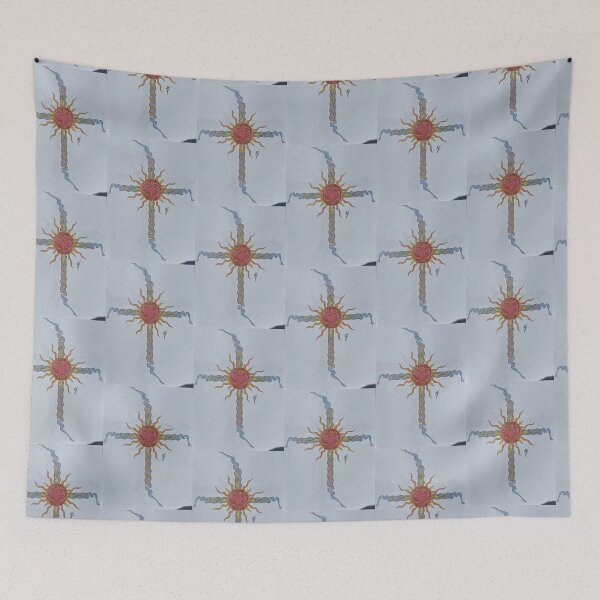 Item preview, cross with ribbons designed and sold by Stephan420.