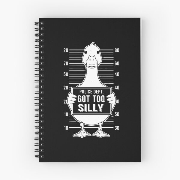 Item preview, Police Dept. Got Too Silly Funny Duck Humor designed and sold by PopStars1993.