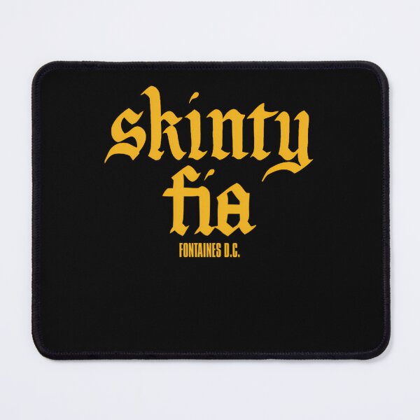 Item preview, Yellow Gothic Font Typography On Black Background designed and sold by JOESTYLE10.