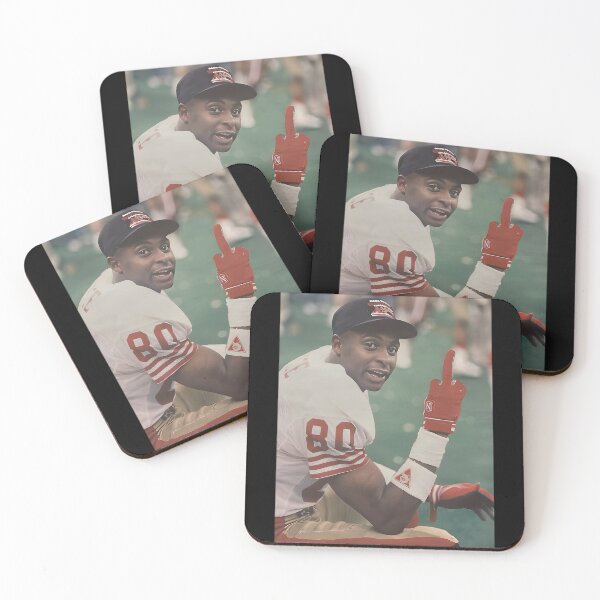 Item preview, 49ers Jerry Rice Flipping The Bird American Football Meme designed and sold by ichigobellbell.