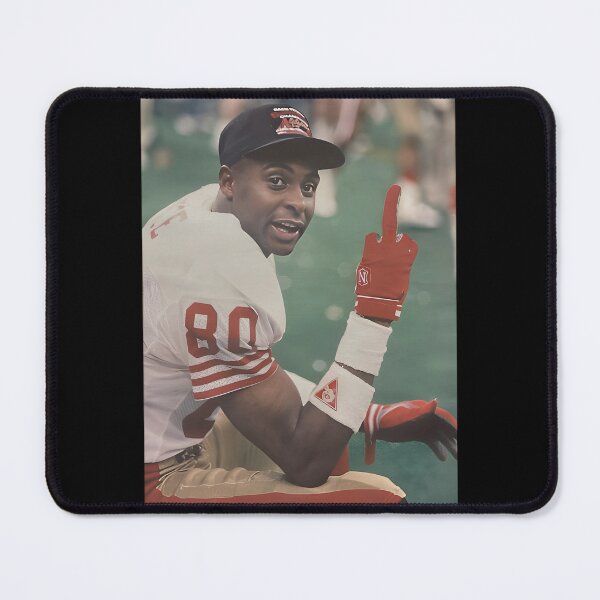 Item preview, 49ers Jerry Rice Flipping The Bird American Football Meme designed and sold by ichigobellbell.