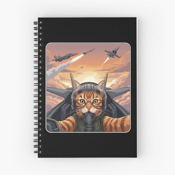 Item preview, Aviator Cat Fighter Jet Pilot Air Force Military Aviation Feline Lover designed and sold by PopStars1993.