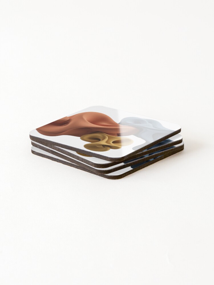 Thumbnail 4 of 5, Coasters (Set of 4), Dynamic ABSTRACT ART designed and sold by dazzlemakers.