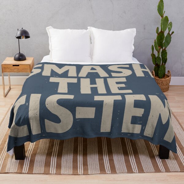 Item preview, Smash the Cis-Tem - Gender Queer Pride, Transgender Rights designed and sold by Riot-And-Hope.