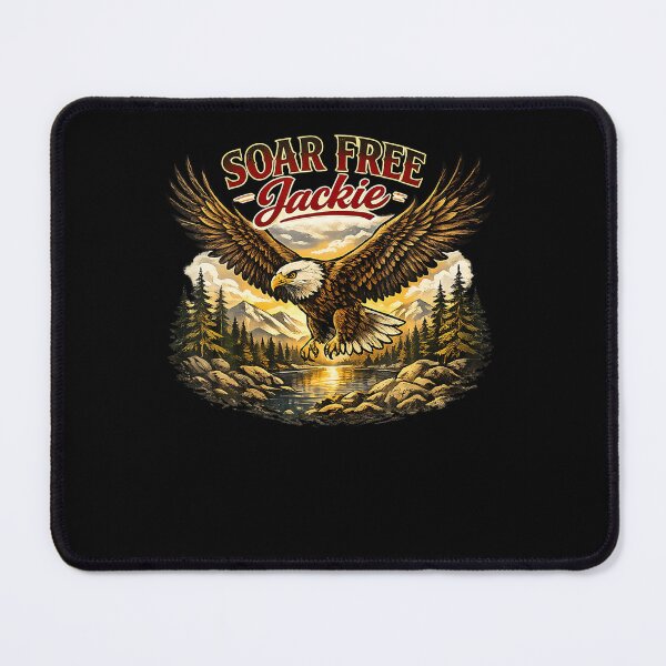 Item preview, Jackie Soar Free Fly Free Bald Eagle Memorial Tribute designed and sold by HaytamShop.