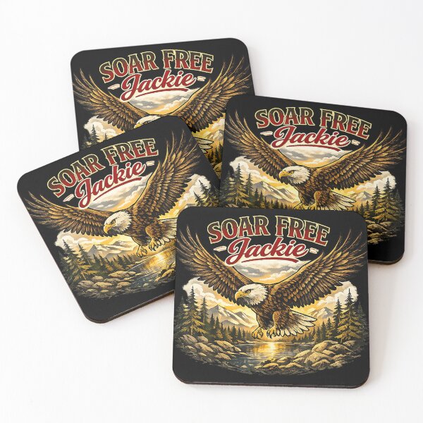 Item preview, Jackie Soar Free Fly Free Bald Eagle Memorial Tribute designed and sold by HaytamShop.
