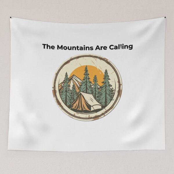 Item preview, Vintage Retro Mountain Camping Outdoors Adventure T-Shirt designed and sold by TrendyGalaxy.
