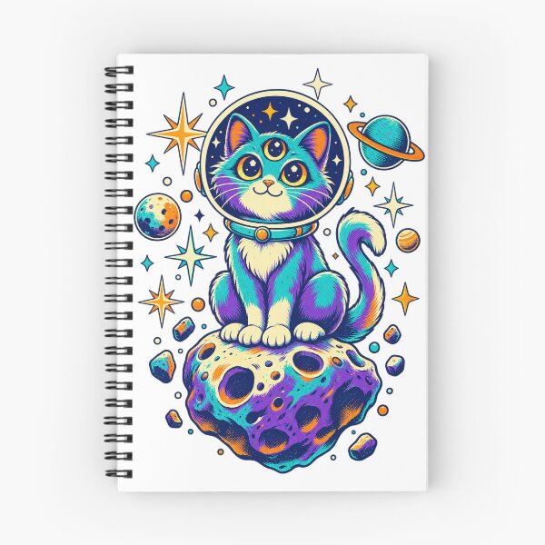 Item preview, Three-eyed cat in space designed and sold by CalipZO.