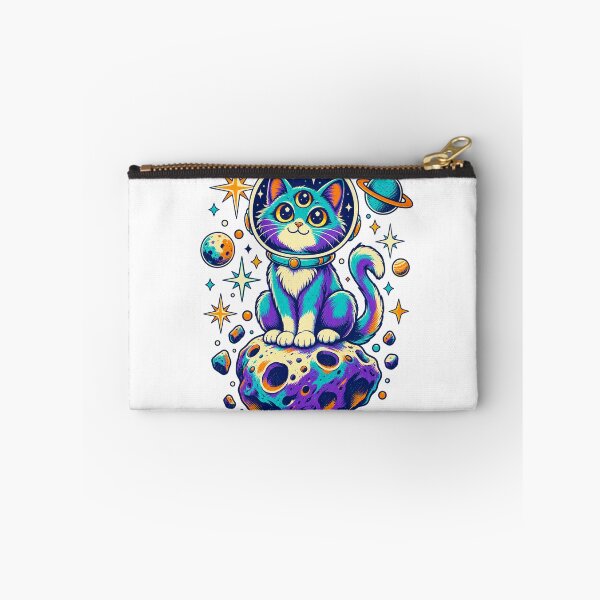 Item preview, Three-eyed cat in space designed and sold by CalipZO.