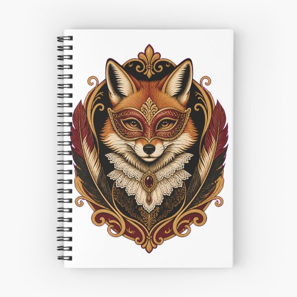 Item preview, Masked fox in opera glamour designed and sold by CalipZO.