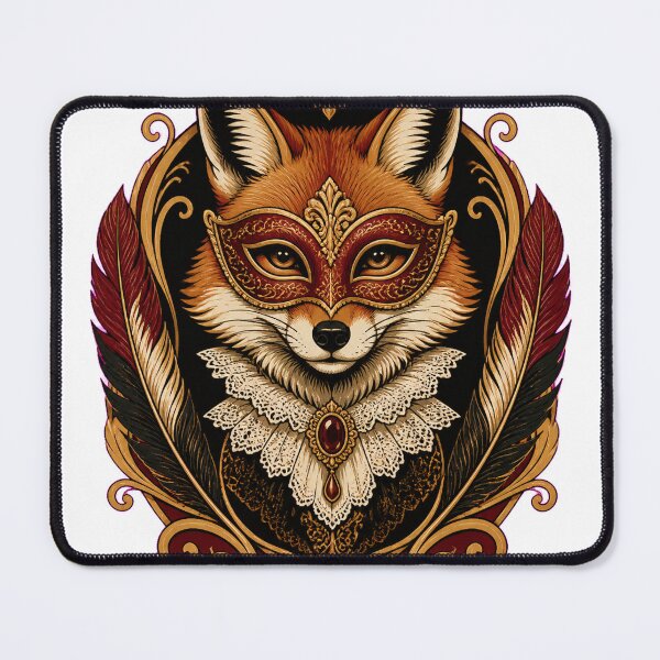 Item preview, Masked fox in opera glamour designed and sold by CalipZO.