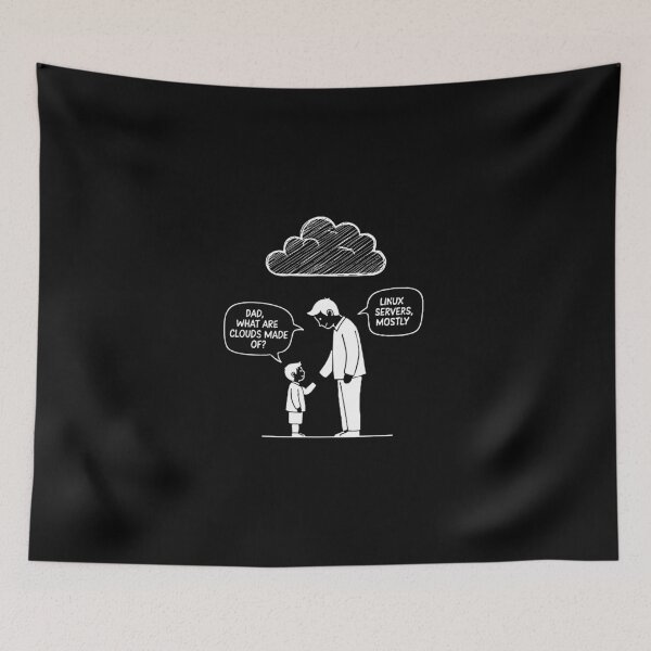Item preview, Dad What Are Clouds Made Of Linux Servers Mostly IT Professional Cloud Computing Developer designed and sold by PopStars1993.