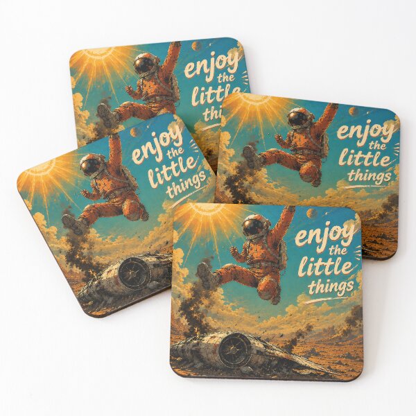 Item preview, Enjoy the Little Things Space designed and sold by NordenPosters.