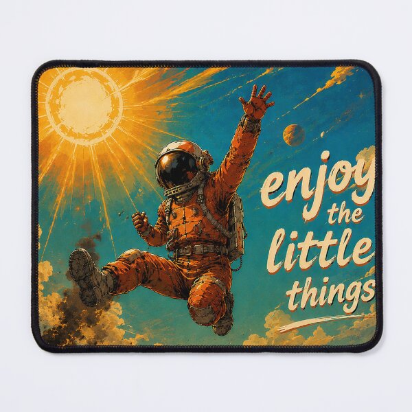 Item preview, Enjoy the Little Things Space designed and sold by NordenPosters.
