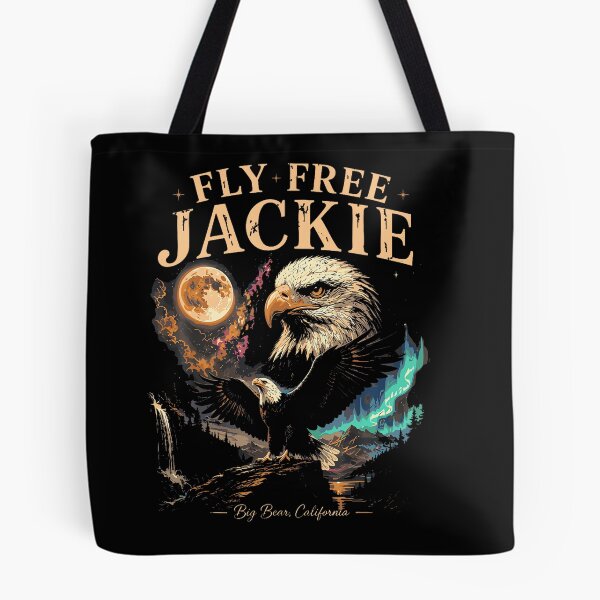 Item preview, Retro Fly Free Jackie Forever Our Queen Eagle Memorial designed and sold by HaytamShop.