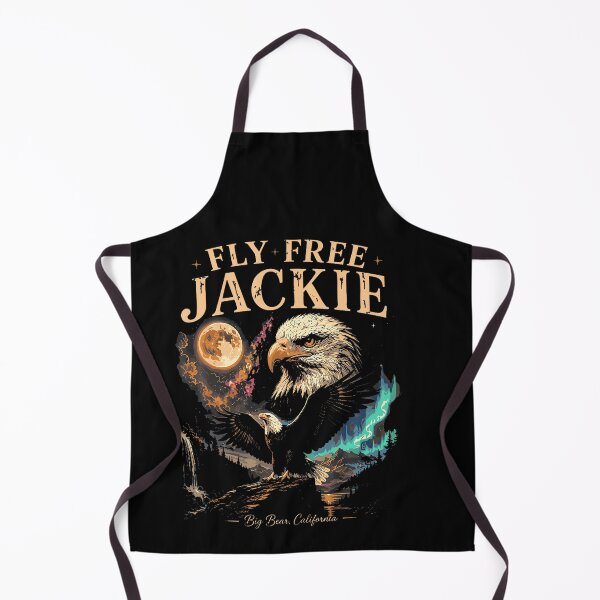 Item preview, Retro Fly Free Jackie Forever Our Queen Eagle Memorial designed and sold by HaytamShop.