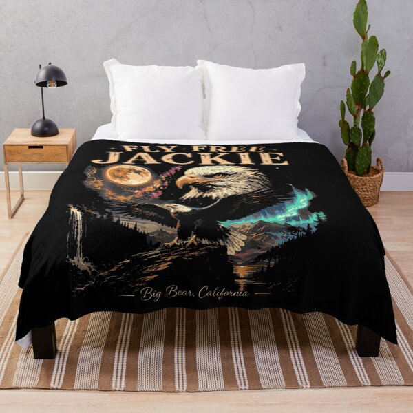 Item preview, Retro Fly Free Jackie Forever Our Queen Eagle Memorial designed and sold by HaytamShop.