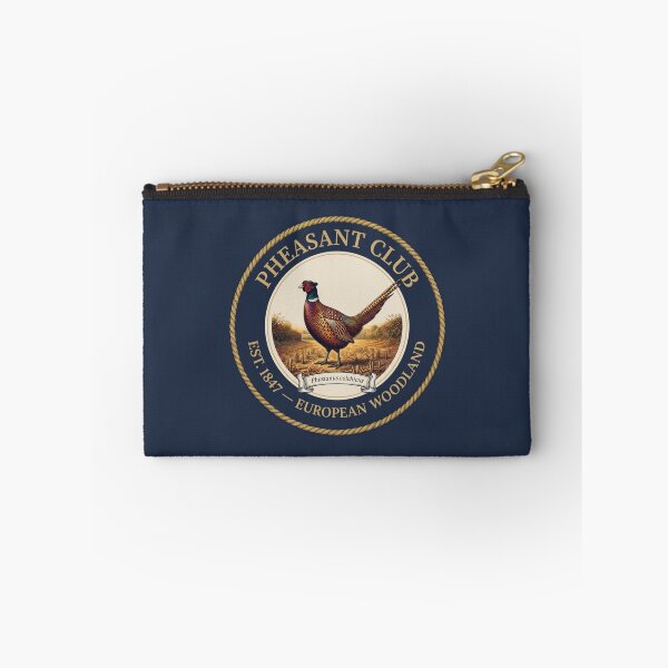Item preview, Pheasant Club Vintage Badge European Farmland Bird designed and sold by CalmCapy Co.