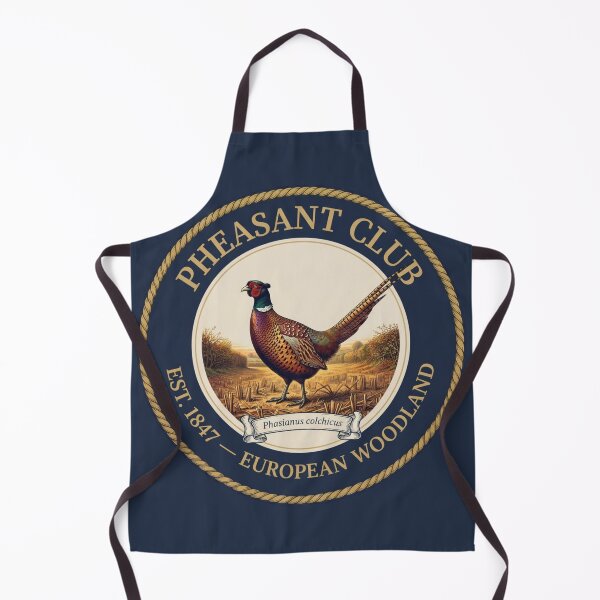 Item preview, Pheasant Club Vintage Badge European Farmland Bird designed and sold by CalmCapy Co.