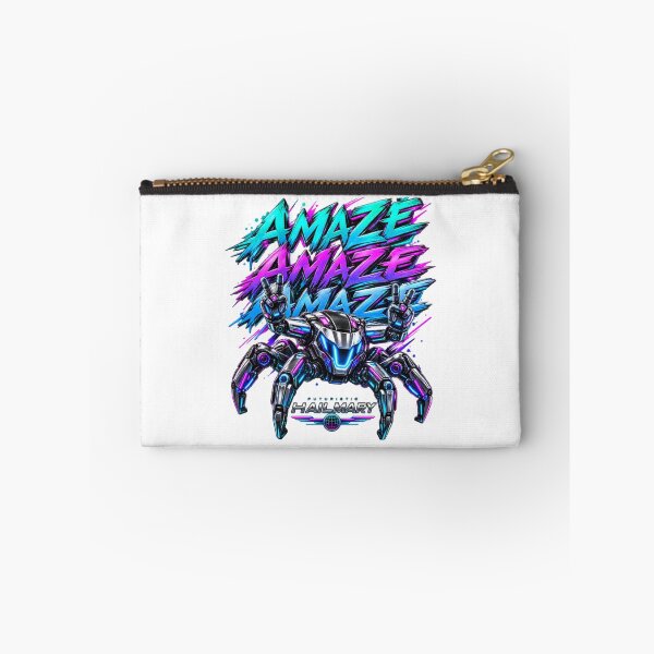 Item preview, Neon Cyber Robot AMAZE – Futuristic Techwear T-Shirt designed and sold by treandsart.